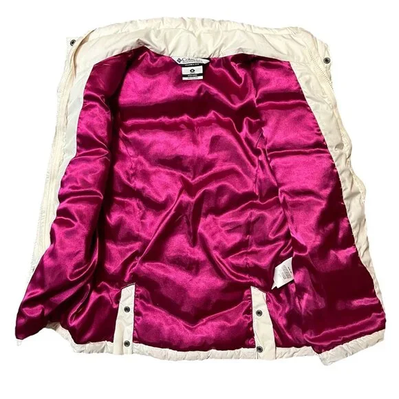 Columbia Vest Womens Medium White Omni-Shield Quilted Insulated Full Zip Puffer - Picture 4 of 8